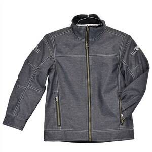NEW COWBOY HARDWARE boys youth tech woodsman jacket in heather black